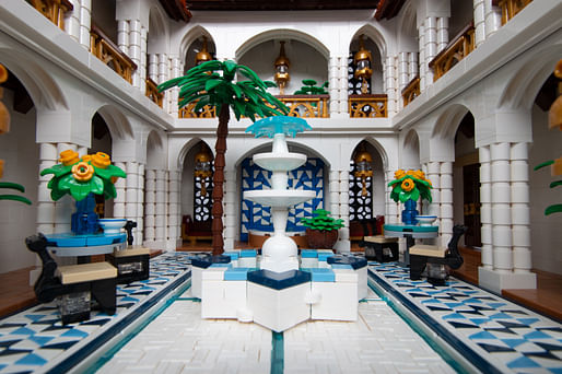 Moroccan Townhouse in Raid, Marrakesh. Image courtesy of National Building Museum.