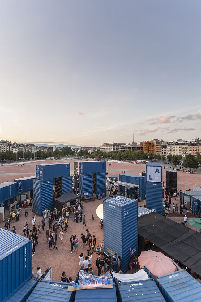 An aerial overview (photo by Dylan Perrenoud)