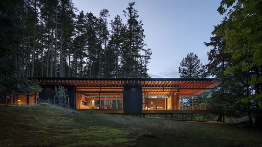 Henry Island Guesthouse by Bohlin Cywinski Jackson was a winner in the 2023 AIA Small Projects Awards. Image courtesy of AIA