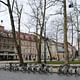 Bike stands in Ljubljana, Slovenia. Credit: Wikipedia