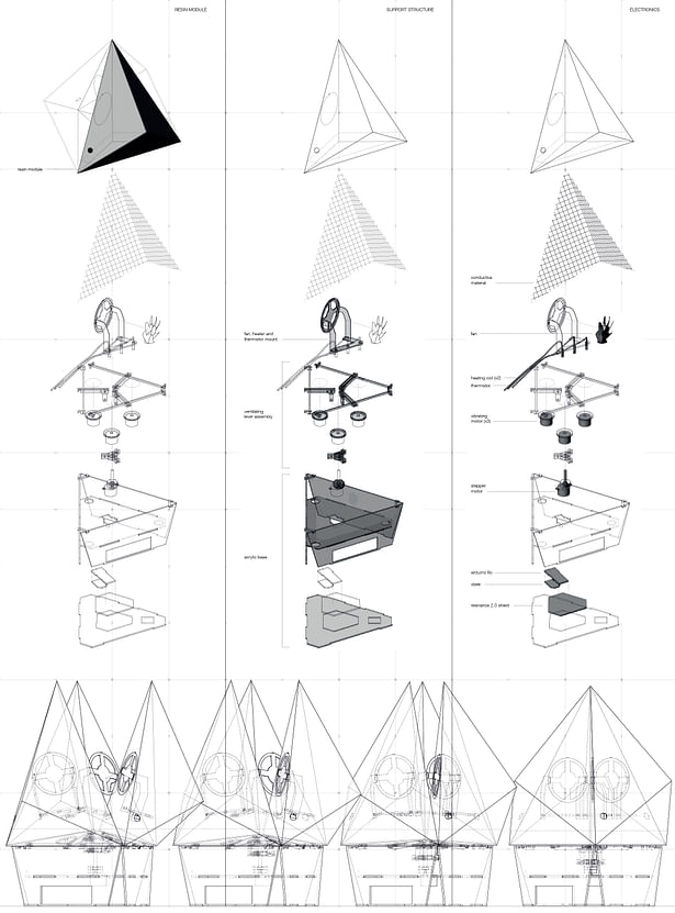 Exploded Axonometric