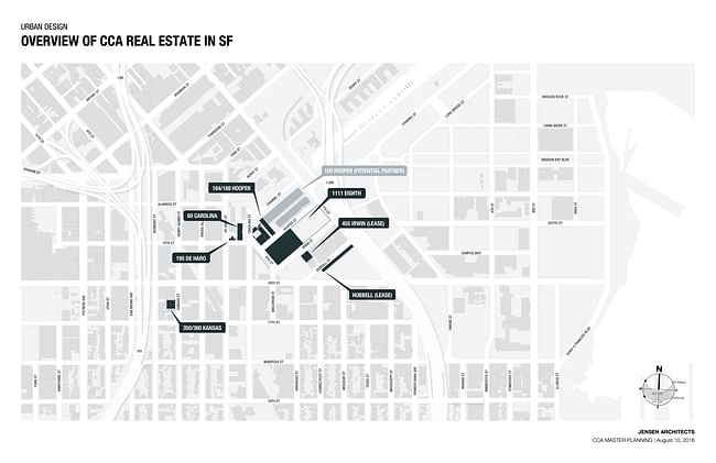 Map of CCA's current SF holdings. Image via CCA.