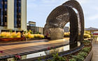 Ball-Nogues Studio revives public space at Cedars Sinai hospital with their 'Healing Pavilion'