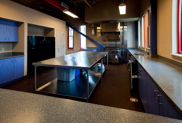 Interior view of kitchen