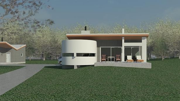 Silo House Design, Clifford O. Reid Architect 
