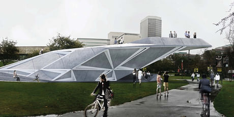 Page Park Pavilion project featured at the UCLA A.UD 'Currents Winter 2012' exhibition