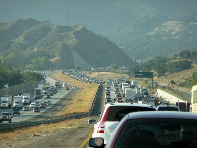 Los Angeles traffic (photo by Jeff Turner)