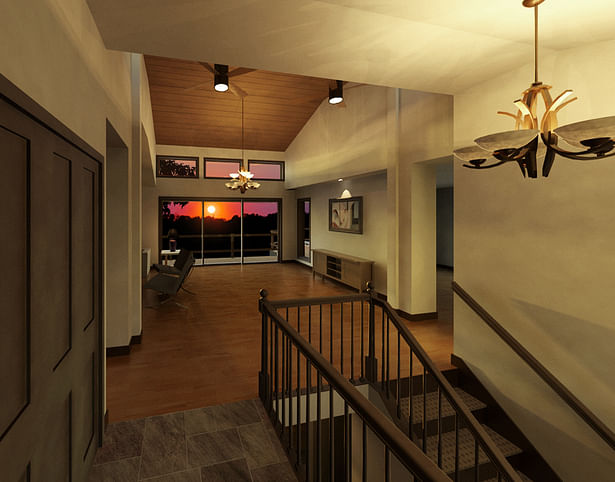 Rendering of Foyer