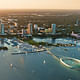 Rendering of the winning 'The Lens' design for the new St. Petersburg Pier by Michael Maltzan Architecture and Tom Leader Studio (Image: Michael Maltzan Architecture)