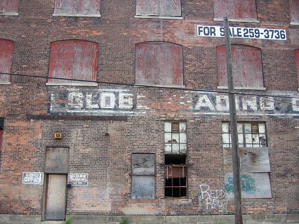 East Detroit abandoned factory
