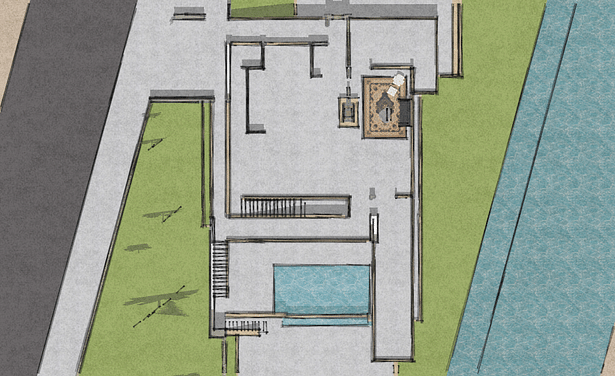 Lake House Upper Level Plan