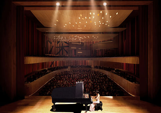 Shenzhen Conservatory of Music. Render: Fancy.