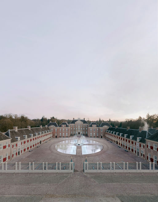 The Paleis Het Loo in Apeldoorn, Netherlands from KAAN Architecten. Image: KAAN Architecten © Simon Menges 