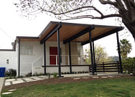 Neutra home, Car port addition