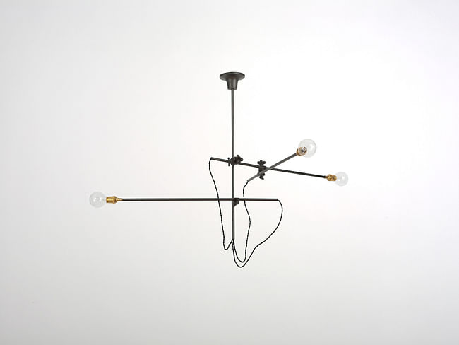 3 Arm Chandelier by Workstead