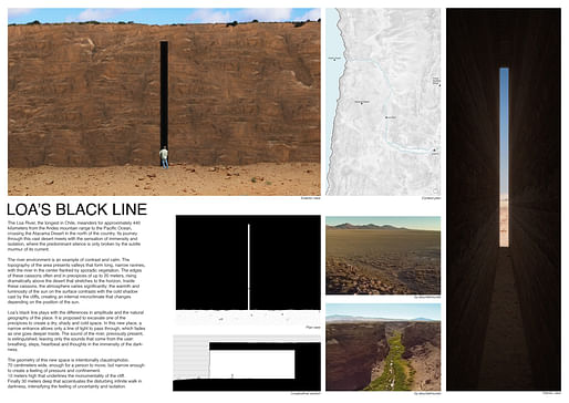 Small scale category winner​ - Loa's black line by Javier Andrés Bascunan Morales (Chile). Image courtesy Buildner 