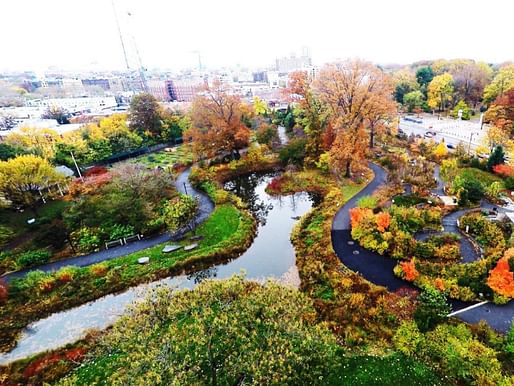 Brooklyn Botanic Garden by Michael Van Valkenburgh Associates. Image credit: Michael Van Valkenburgh Associates