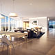 Apartment Living Room - Richard Meier & Partners Architects