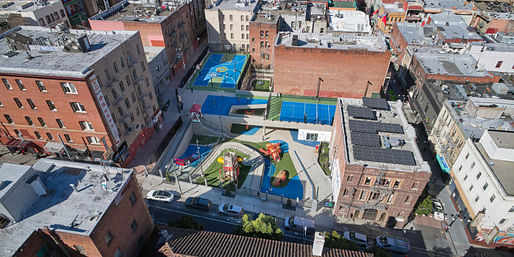 CMG Landscape Architects and​ JENSEN's Merit Award winning Willie 'Woo Woo' Wong Playground​. Image: Bruce Damonte.