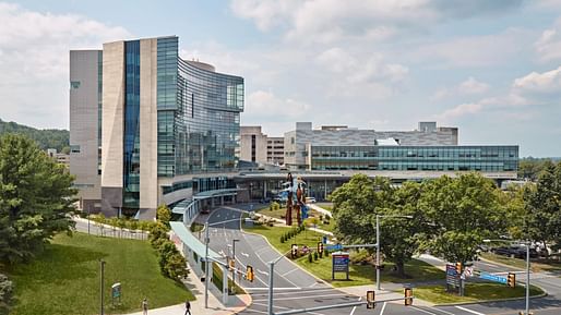 Penn State Health Milton S. Hershey Medical Center Children's Hospital Vertical Expansion by Payette. Image: © Robert Benson Photography