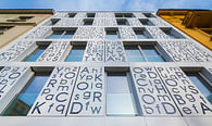 HI-MACS® Lights up the Poetic Façade of the Bieblova Apartments in Prague