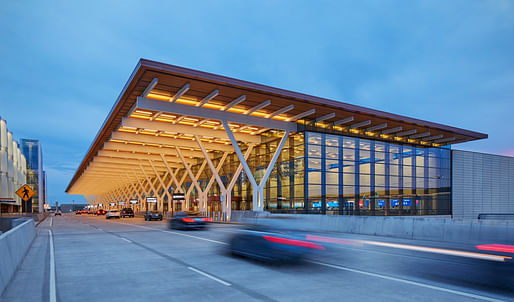 Kansas City International Airport by SOM. Image courtesy Kansas City Aviation