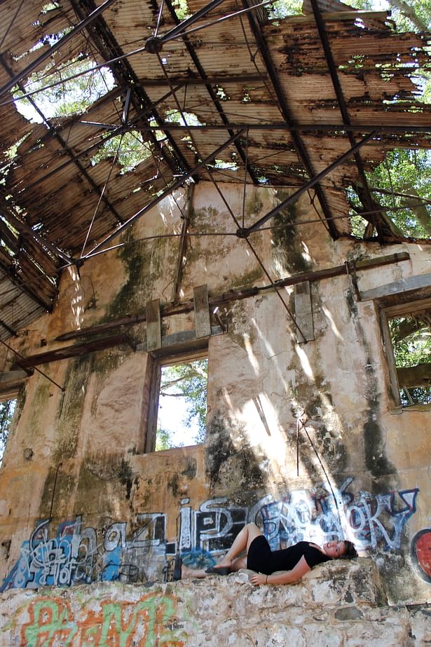 Abandoned sugar mill