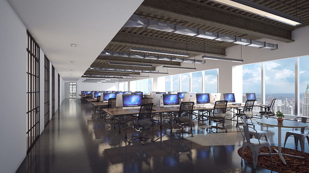 Open Work Area Rendering