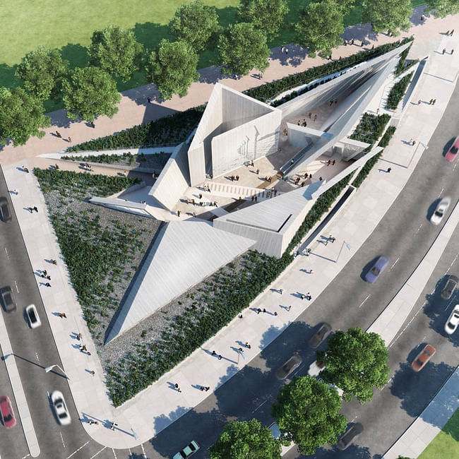 Winning design for Canadian National Holocaust Monument in Ottawa by Team Lord of Toronto. 