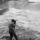 Flooding at Inks Dam, 1957