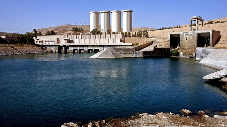 The Mosul Dam in Iraq has been at the center of the recent US intervention against the Islamic State. Credit: Khalid Mohammed / AP news