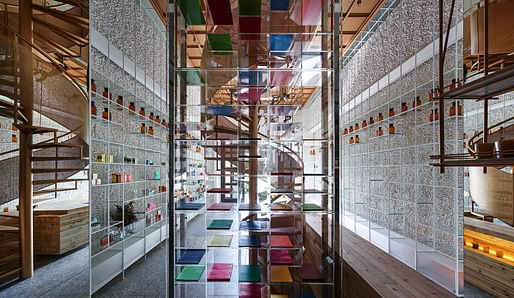 Shortlisted in Retail: Waterfrom Design - Molecure Pharmacy, Taichung, Taiwan. Photo courtesy 2018 INSIDE World Festival of Interiors.