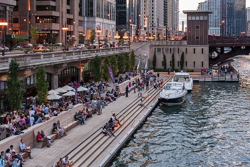 ​Silver Medal: Chicago Riverwalk Phases II & III - Chicago, IL. Photo: Christian Phillips.