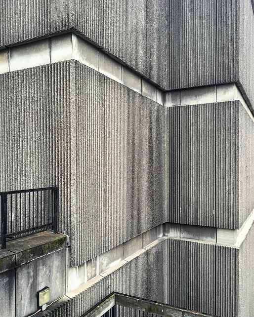 Béton brut at St. James Centre in Edinburgh. Image via @hckbln on Instagram.