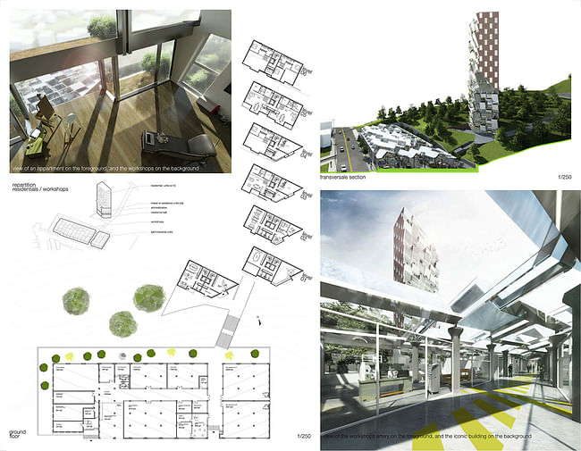 Grand Prize: mixed use confrontation by Oliver Terrisse