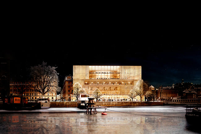 David Chipperfield's winning design for the Nobel Center in Stockholm © David Chipperfield Architects