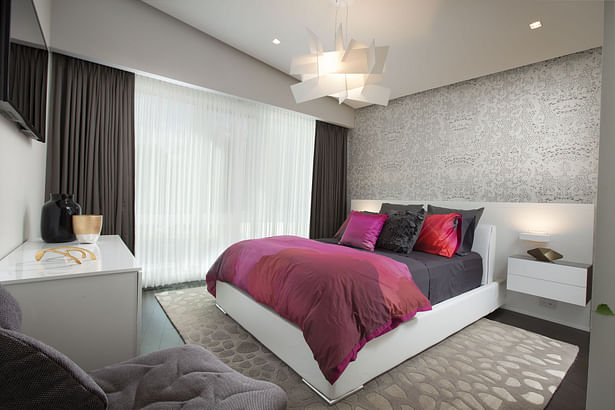 Guest Bedroom - Residential Interior Design Project in Canada by DKOR Interiors