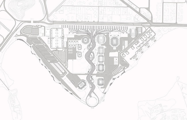 Plans for the Areanas Cariocas stadium, courtesy WilkinsonEyre.