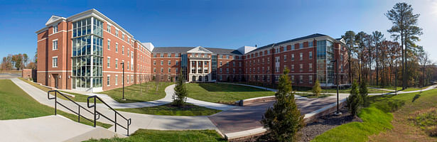 Virginia State University Gateway II Residence Hall. © Richard Boyd.