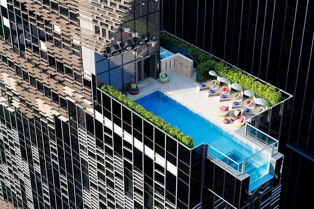 Hotel Indigo Hong Kong Island Rooftop Pool