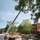 design_buildLAB students at Virginia Tech finally began assembling the prefabricated portions of their project.