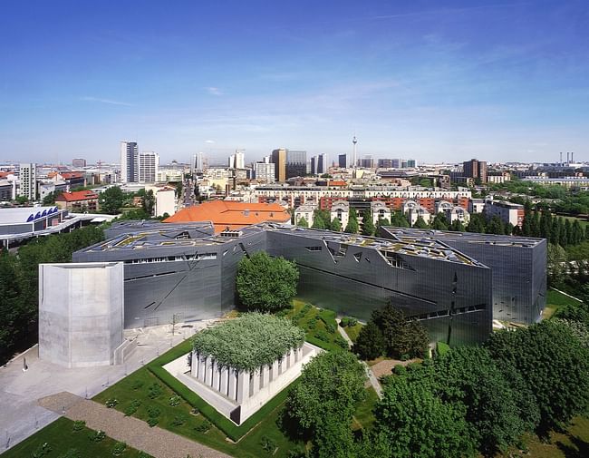 An image of the Jewish Museum, Berlin. Credit: BitterBredt via Studio Libeskind