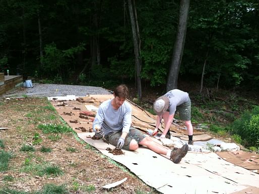 We are planting the meadow on the steeper parts of the site to help control erosion. 