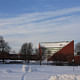 Aalto University, and another rare blue sky