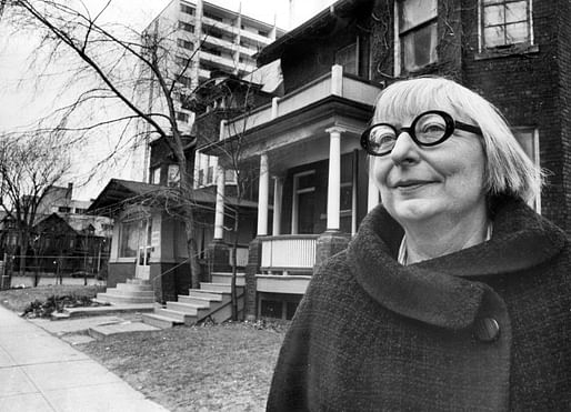 Happy 100th birthday, Jane Jacobs! Photo via boweryboyshistory.com