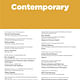 'Contemporary' Lecture Series at the Rice University School of Architecture. Poster courtesy of Rice School of Architecture.