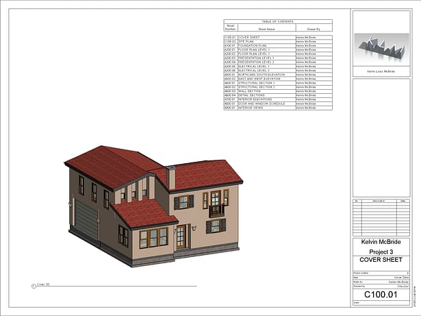 C100-01 - Cover Sheet