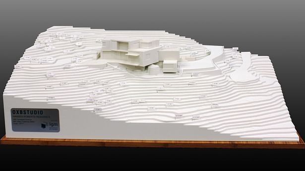 Architectural 3d print for OXB Studio Architects