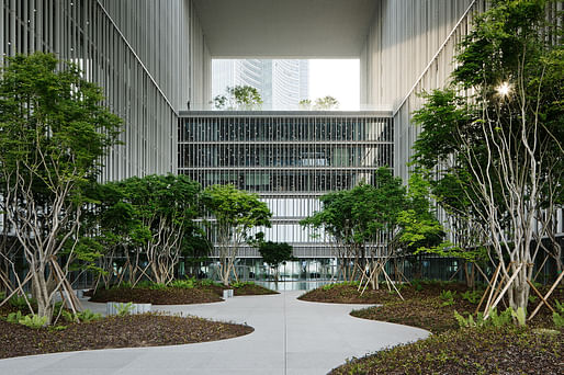 Amorepacific Headquarters in Seoul, South Korea by David Chipperfield Architects Berlin, HAEAHN Architecture and KESSON. Photo: Andreas Gehrke Noshe.