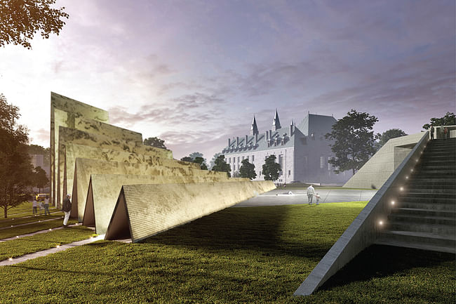 The winning design for the National Memorial to Victims of Communism.
